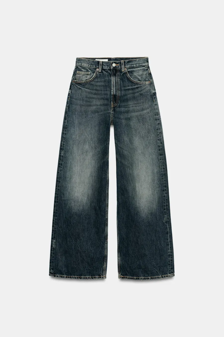 Garment: wide-leg jeans